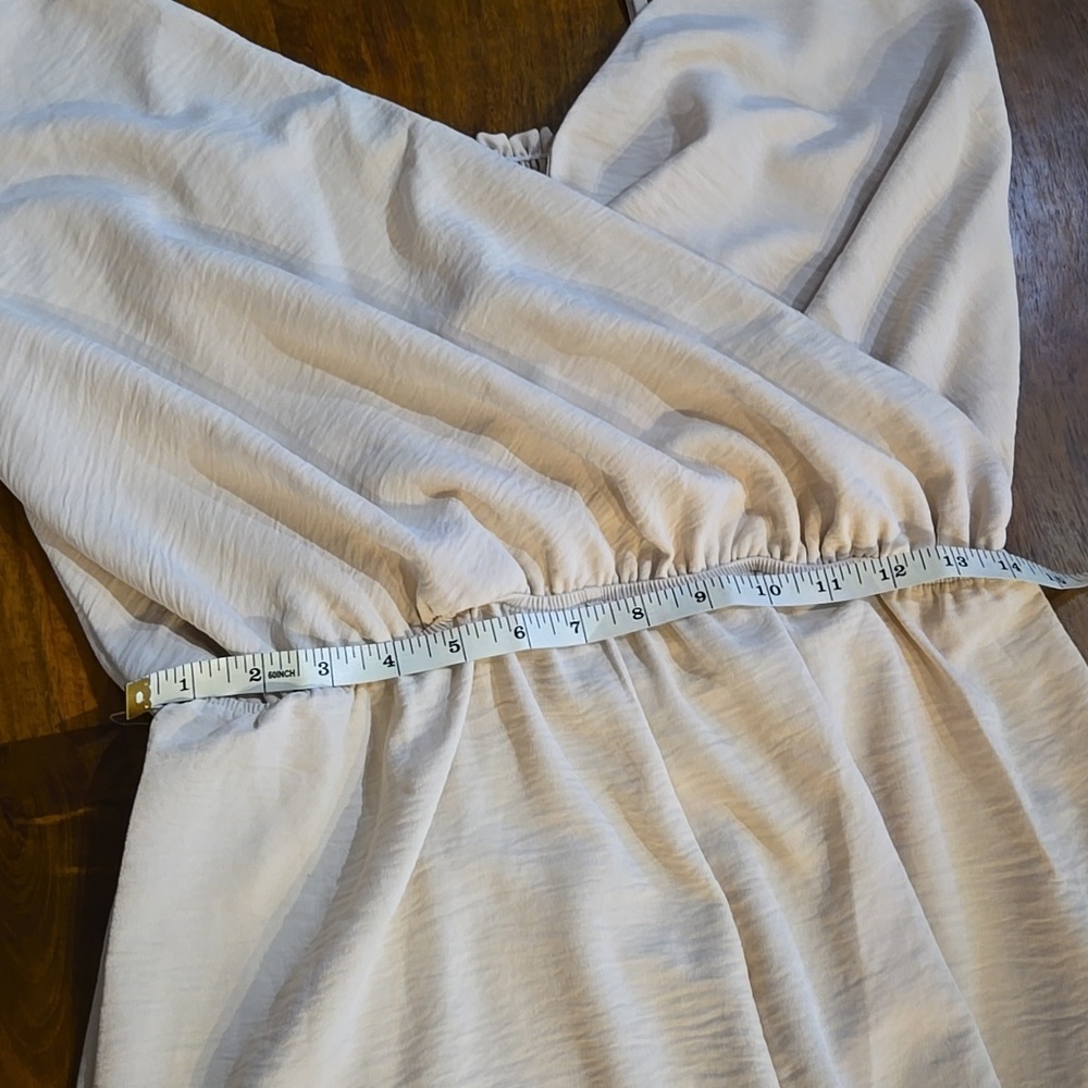 NWOT C Brand Tan Jumpsuit Size 1X - Picture 6 of 8
